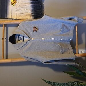 Ralph Lauren Heather Gray Cardigan Sweater